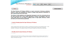 Desktop Screenshot of dictionary-api.org